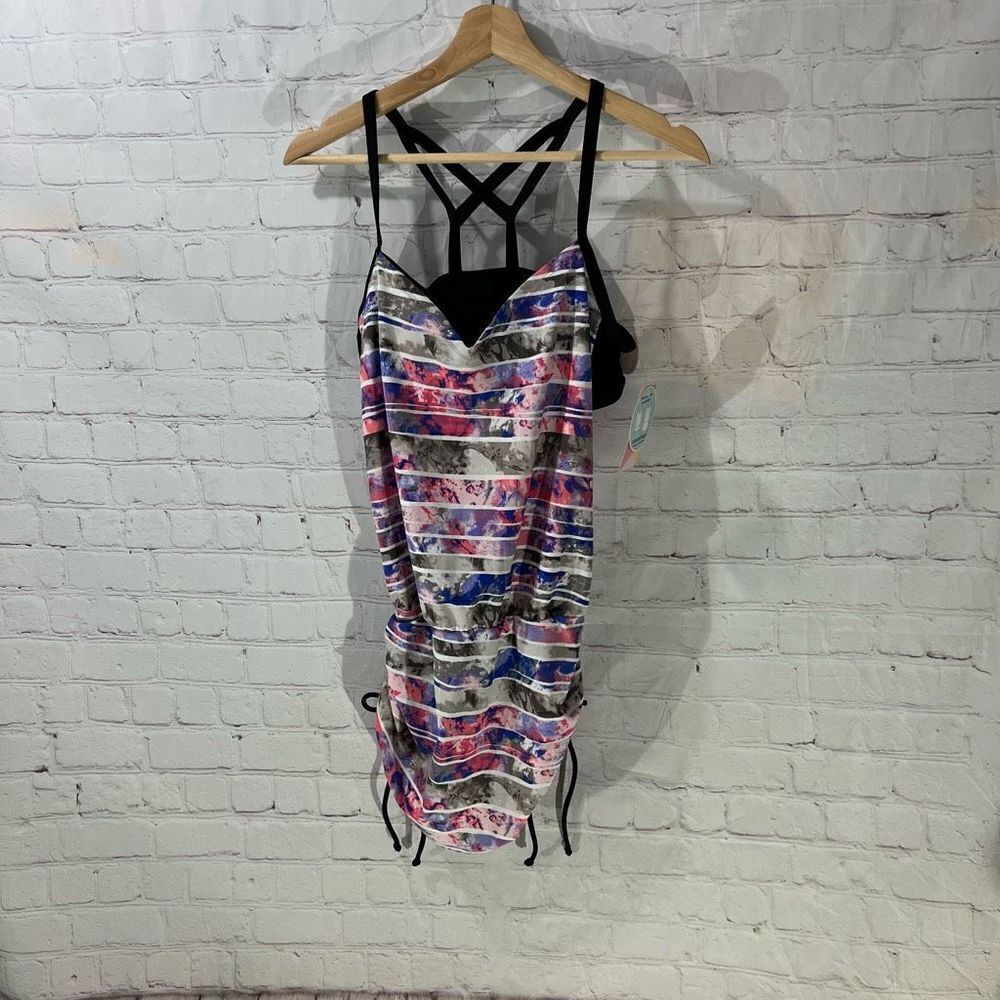Go Gossip Convertible Tankini Swimdress New